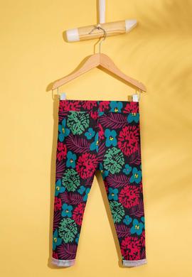 Çocuk Lacivert Örme Tayt - 50202187003