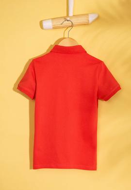 Kız Çocuk Nar Çiçeği Polo Yaka Tişört - 50202240144