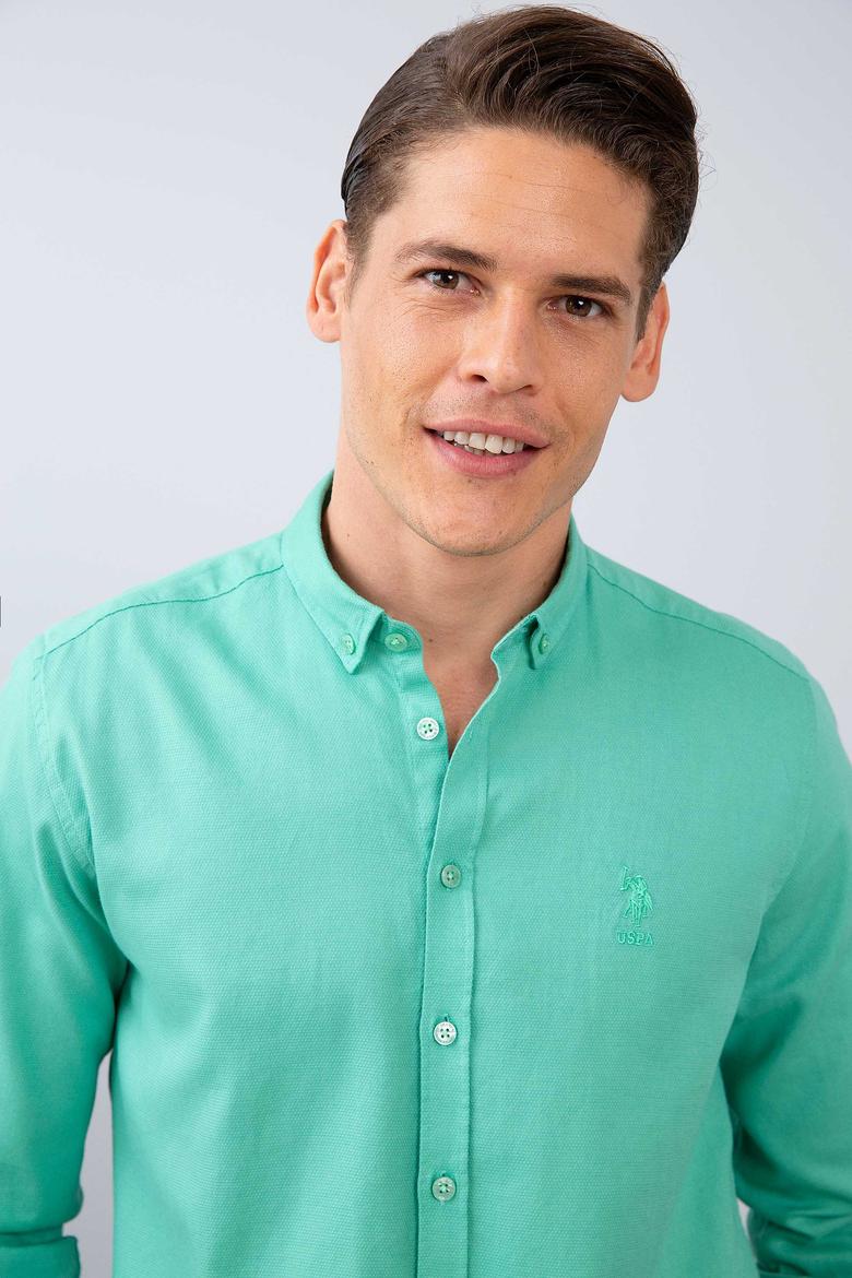 Erkek Yeşil Gömlek - 50202297047