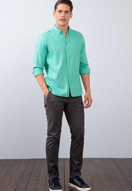 Erkek Yeşil Gömlek - 50202297047