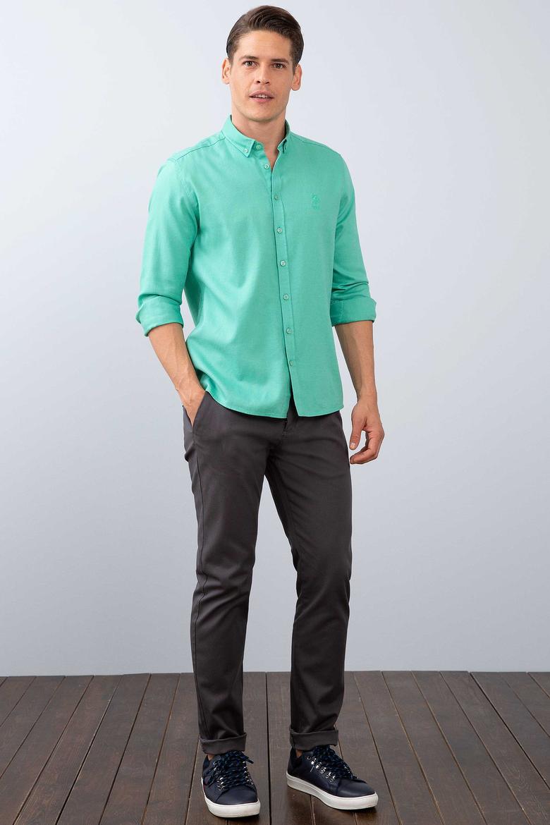 Erkek Yeşil Gömlek - 50202297047