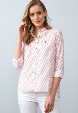 Kadın Pembe Gömlek Uzunkol - 50202375010