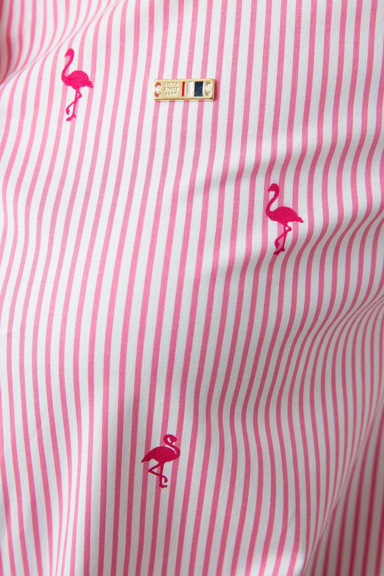 Kadın Pembe Uzun Kollu Gömlek - 50202394013