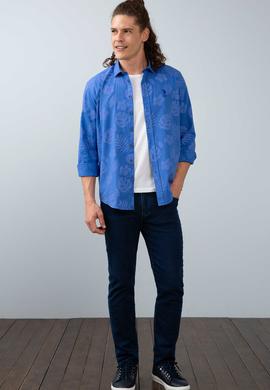 Erkek Mavi Gömlek - 50202396003