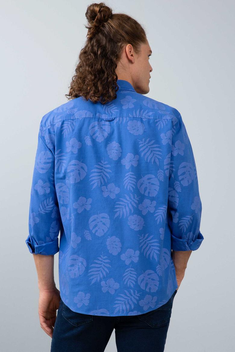 Erkek Mavi Gömlek - 50202396003