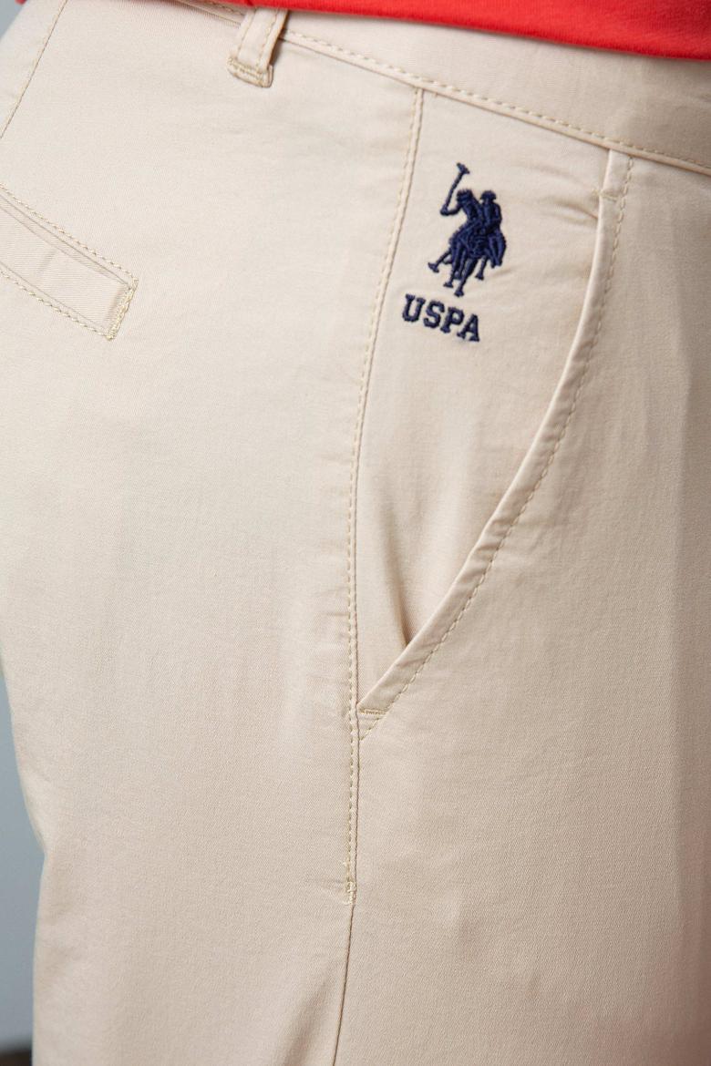 Erkek Bej Dokuma Şort - 50203532021