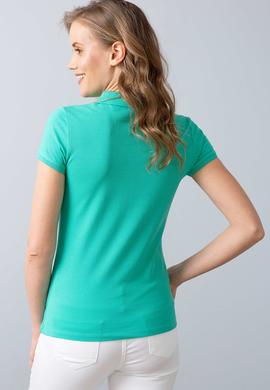 Kadın Yeşil Polo Yaka T-Shirt - 50204742041