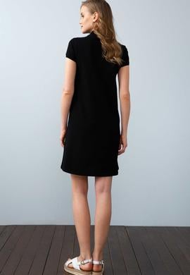 Kadın Siyah Örme Elbise - 50204931005