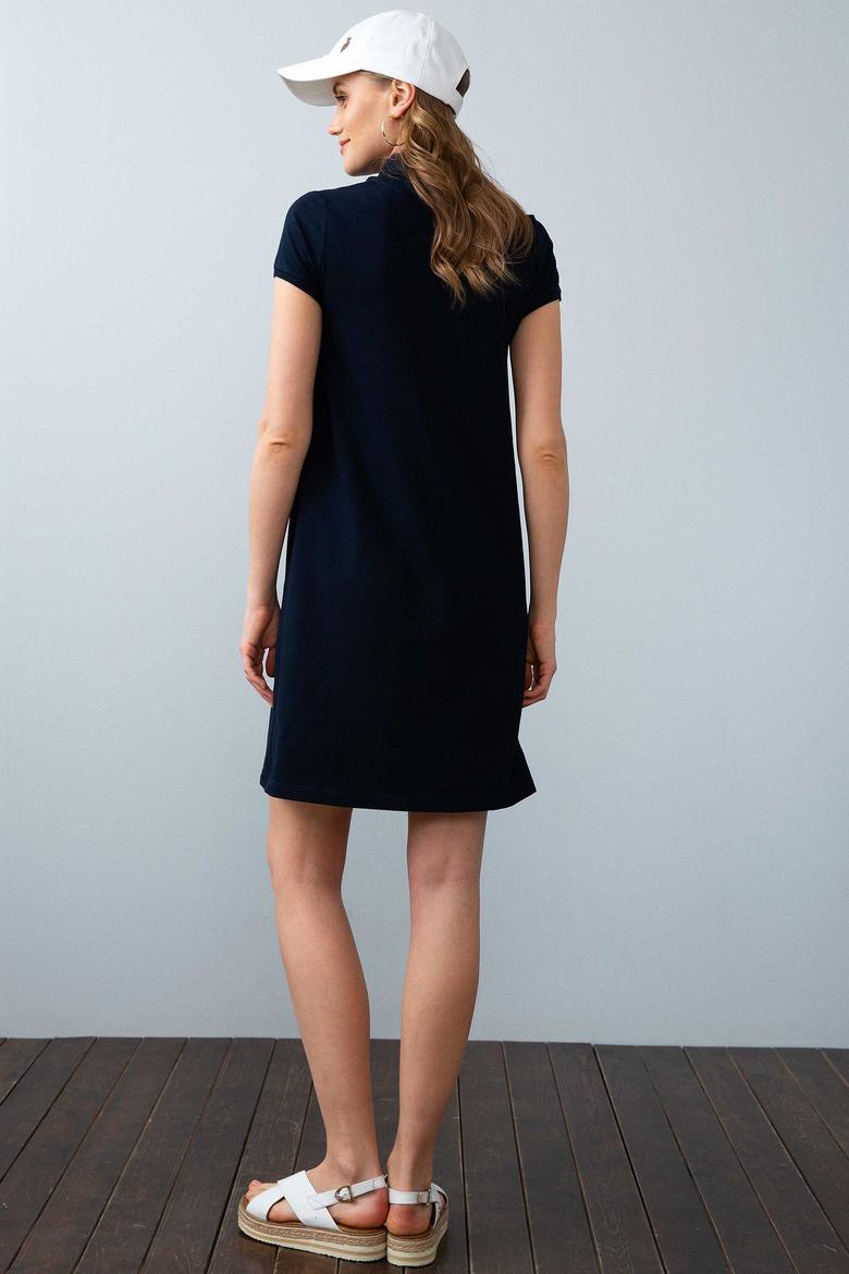 Kadın Lacivert Örme Elbise - 50204931013
