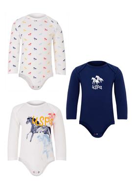 Beyaz 3'lü Body - 50205040004