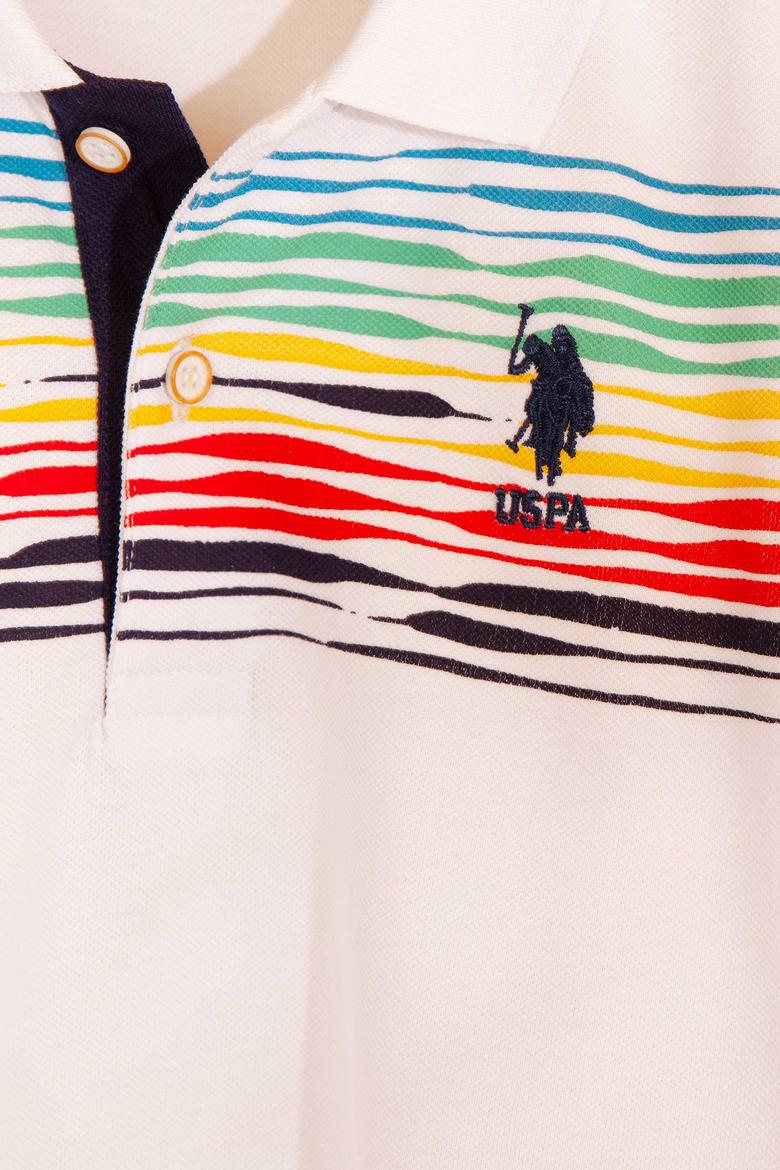 Erkek Çocuk Beyaz Polo Yaka Tişört - 50205195001