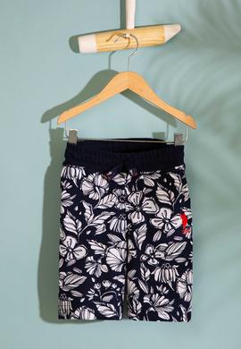 Çocuk Lacivert Örme Şort - 50205264008