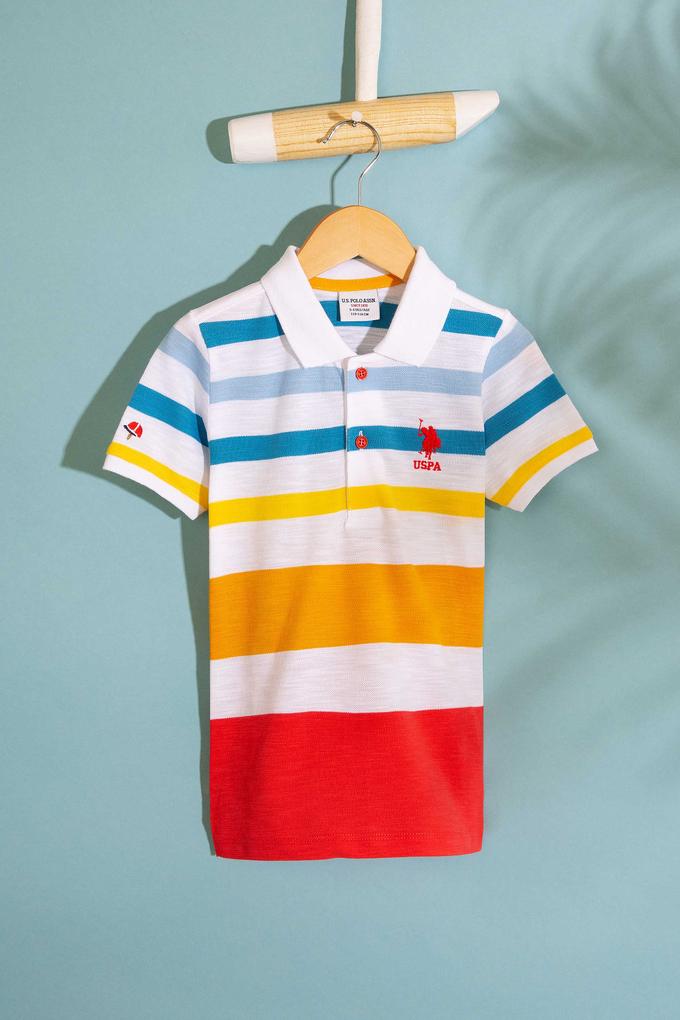 Erkek Çocuk Kırmızı Polo Yaka Tişört