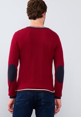 Erkek Bordo Kazak - 50205662005