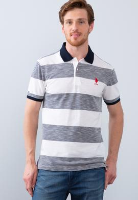 Erkek Açık Lacivert Polo Yaka T-Shirt - 50205918001