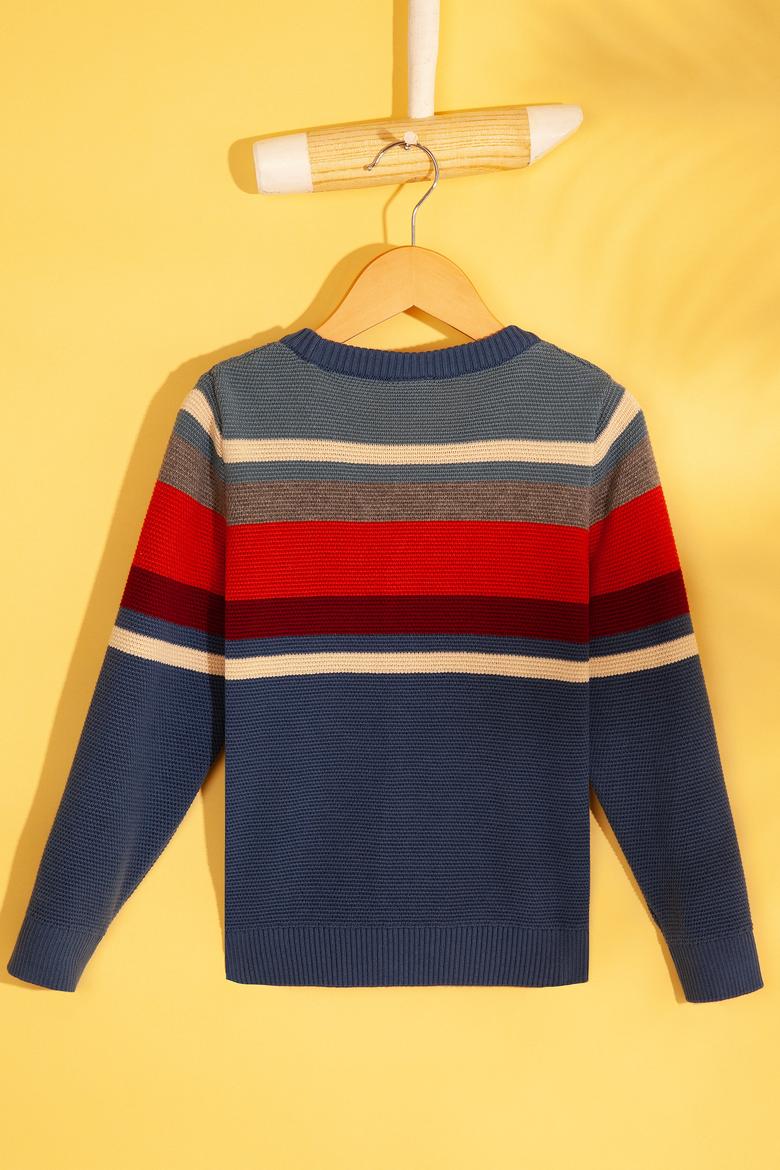 Erkek Çocuk Mavi Hırka - 50206077012