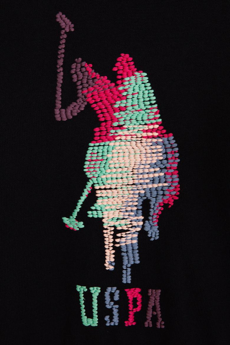 Kız Çocuk Lacivert Triko Kazak - 50206161001