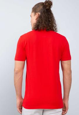 Erkek Kırmızı Polo Yaka T-Shirt Basic - 50206182038