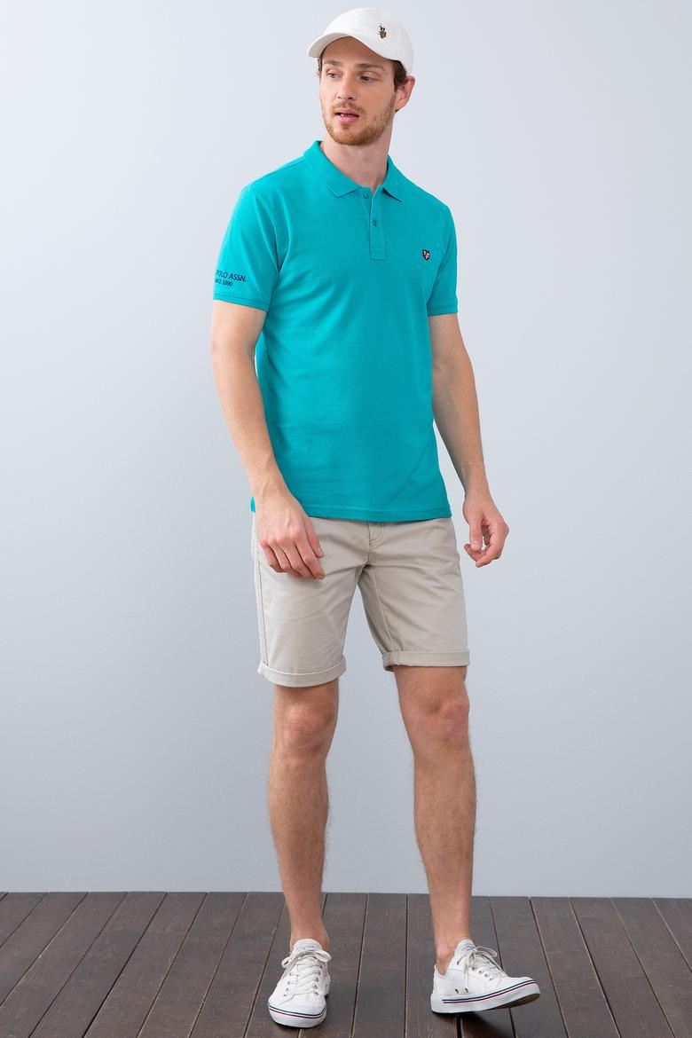 Erkek Aqua Polo Yaka T-Shirt Basic - 50206182099