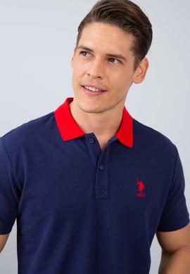 Erkek Lacivert Polo Yaka T-Shirt - 50206183017