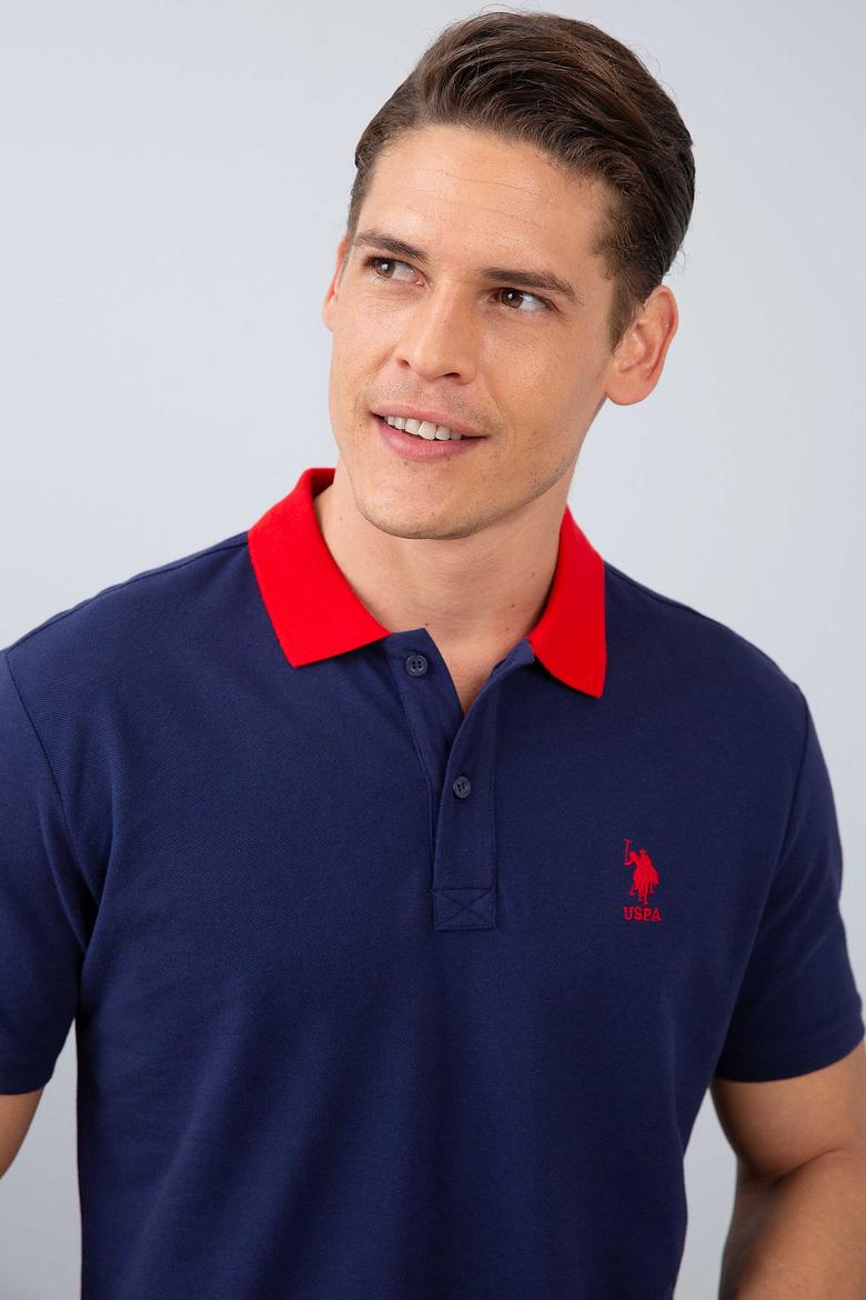 Erkek Lacivert Polo Yaka T-Shirt - 50206183017