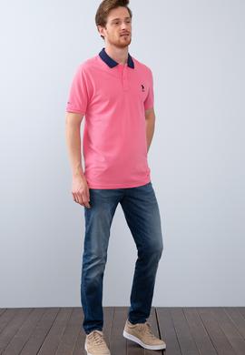 Erkek Yavruağzı Polo Yaka T-Shirt - 50206183179