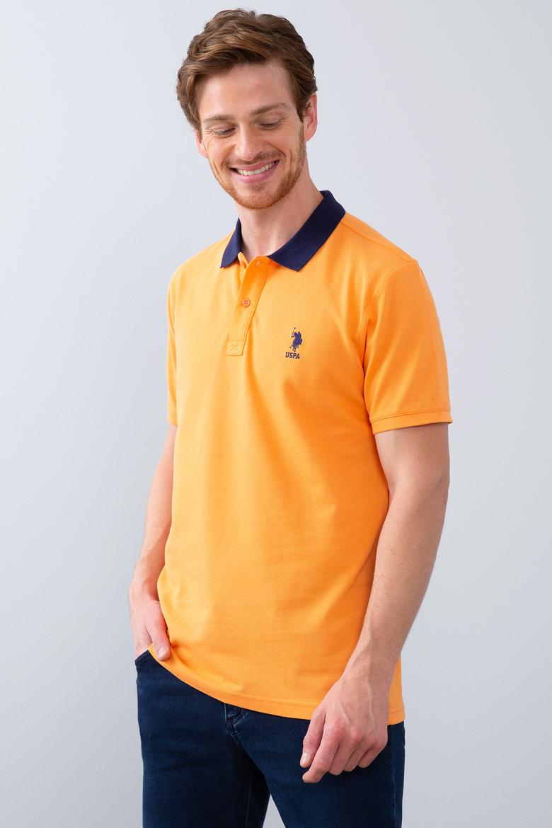 Erkek Turuncu Polo Yaka T-Shirt - 50206183199