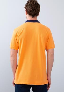 Erkek Turuncu Polo Yaka T-Shirt - 50206183199