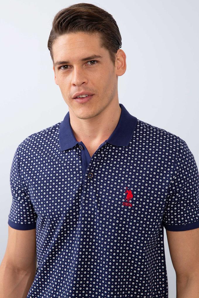 Erkek Lacivert Polo Yaka T-Shirt