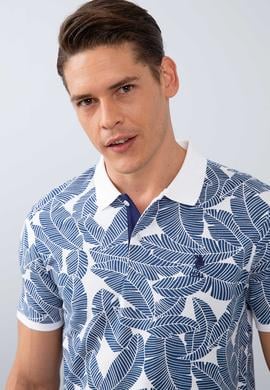 Erkek Beyaz Polo Yaka T-Shirt - 50206187001