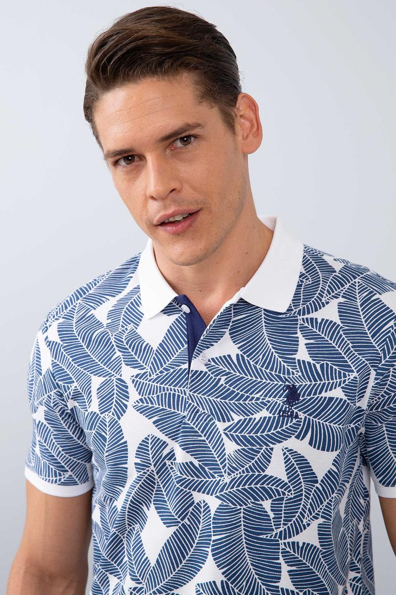 Erkek Beyaz Polo Yaka T-Shirt - 50206187001