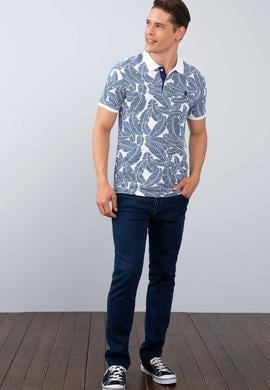 Erkek Beyaz Polo Yaka T-Shirt - 50206187001