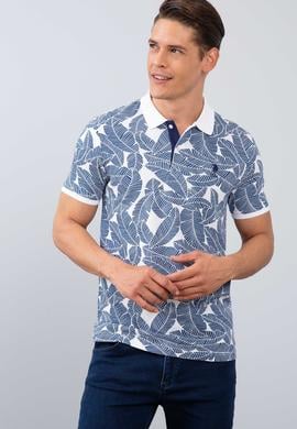 Erkek Beyaz Polo Yaka T-Shirt - 50206187001