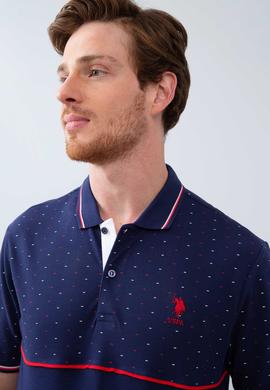 Erkek Lacivert Polo Yaka T-Shirt - 50206188011