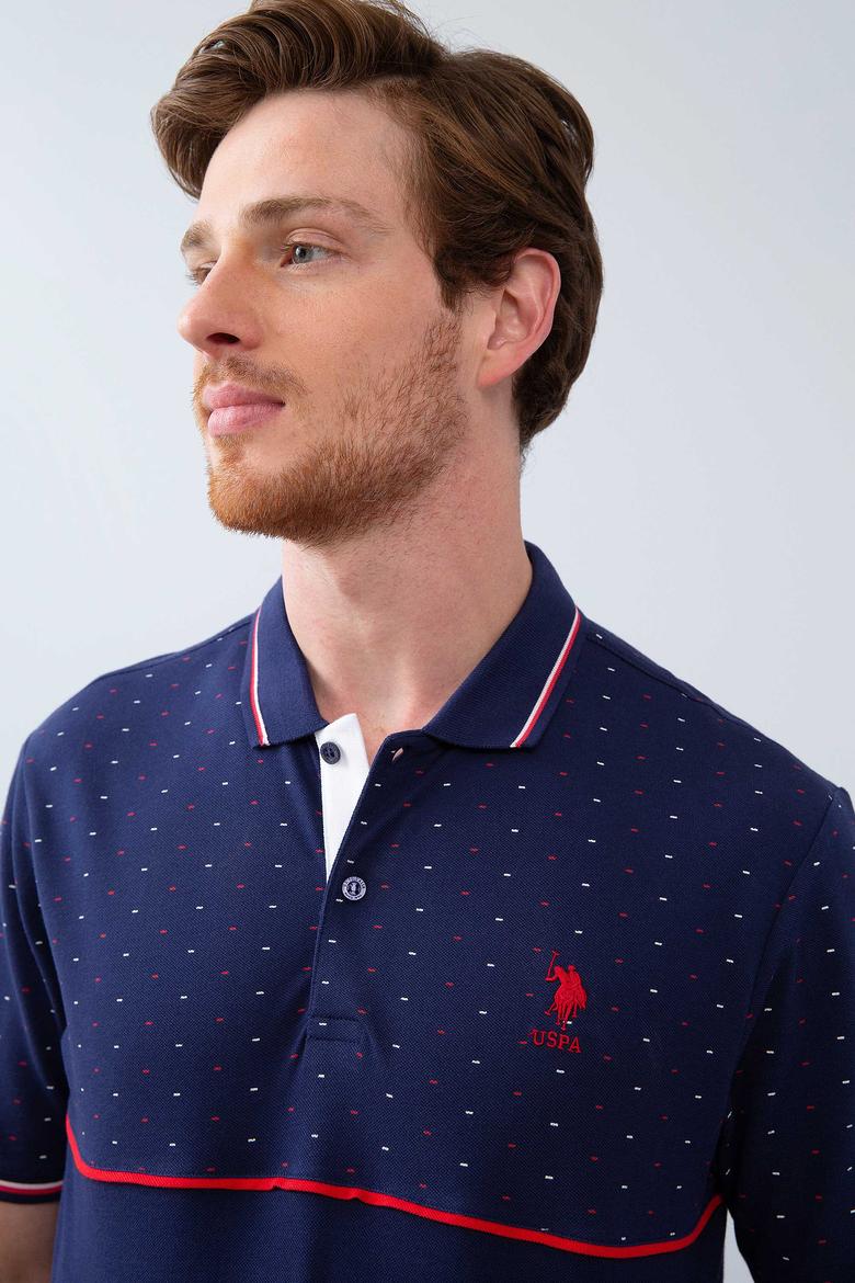 Erkek Lacivert Polo Yaka T-Shirt - 50206188011