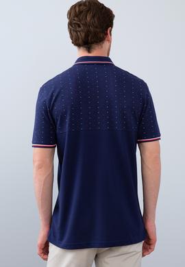 Erkek Lacivert Polo Yaka T-Shirt - 50206188011