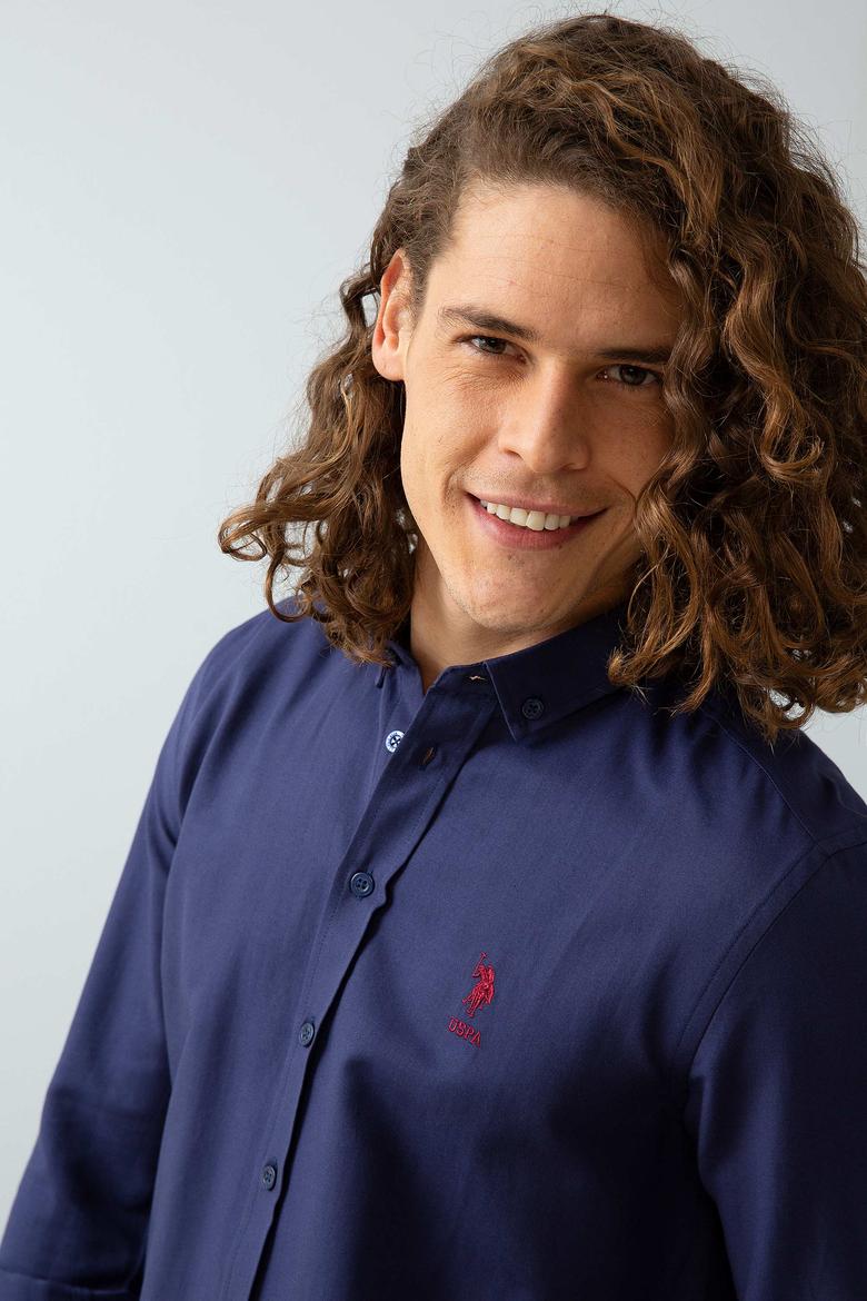 Erkek Lacivert Gömlek - 50206193025