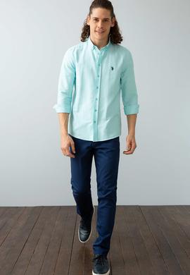 Erkek Mavi Gömlek - 50206193033