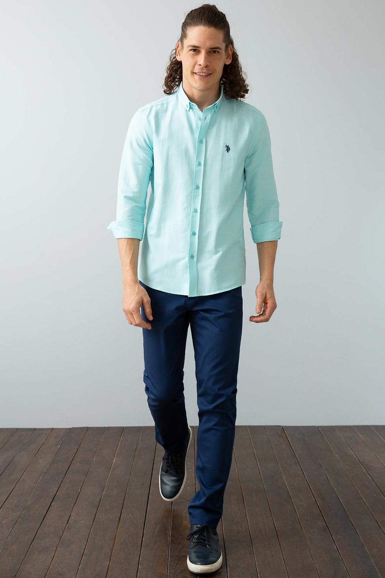 Erkek Mavi Gömlek - 50206193033