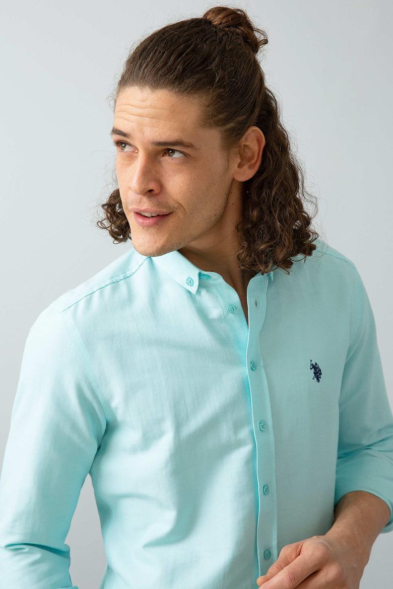 Erkek Mavi Gömlek - 50206193033