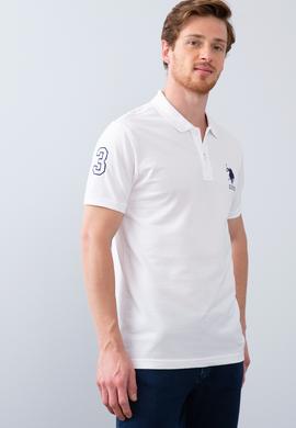 Erkek Beyaz Polo Yaka T-Shirt - 50206194013
