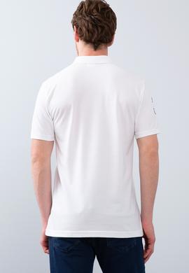 Erkek Beyaz Polo Yaka T-Shirt - 50206194013
