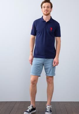 Erkek Lacivert Polo Yaka T-Shirt - 50206194021