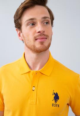 Erkek Koyu Sarı  Polo Yaka T-Shirt - 50206194093