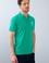 Erkek Fosforlu Yeşil Polo Yaka T-Shirt
