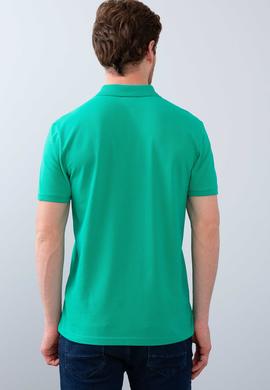Erkek Fosforlu Yeşil Polo Yaka T-Shirt - 50206194153