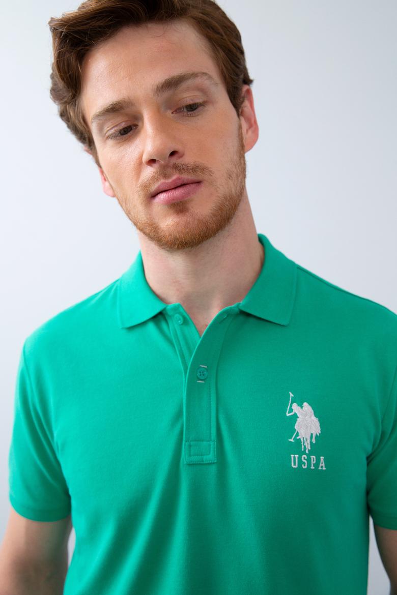 Erkek Fosforlu Yeşil Polo Yaka T-Shirt - 50206194153