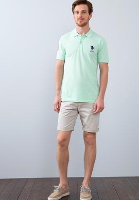 Erkek Yeşil Polo Yaka T-Shirt - 50206194161