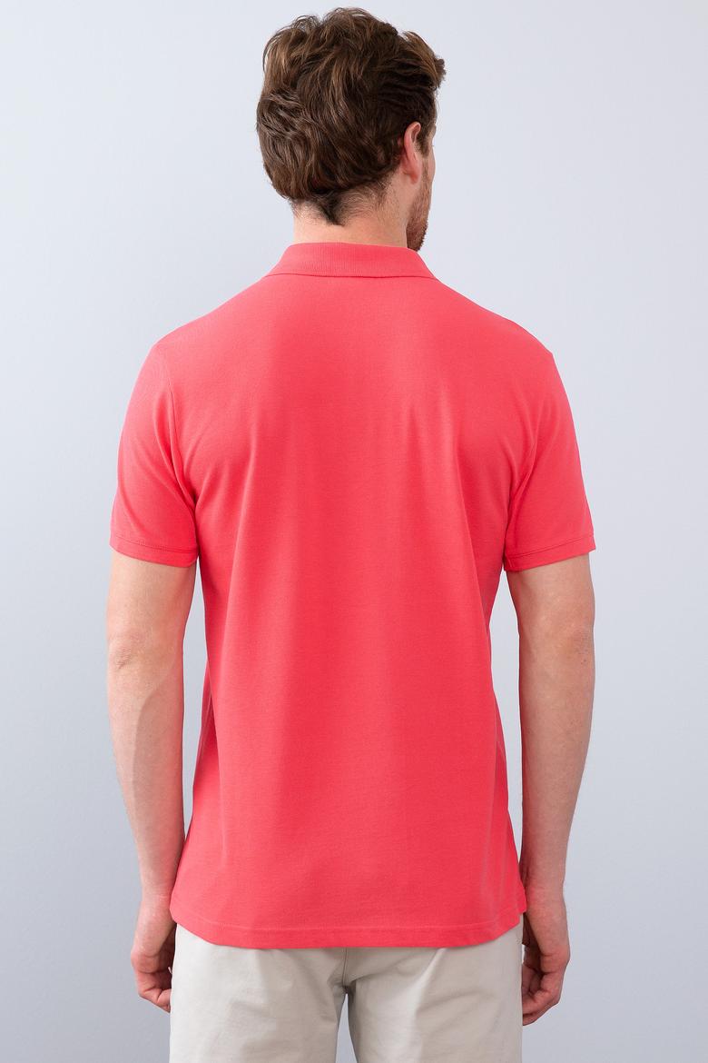 Erkek Pembe Polo Yaka T-Shirt - 50206194173