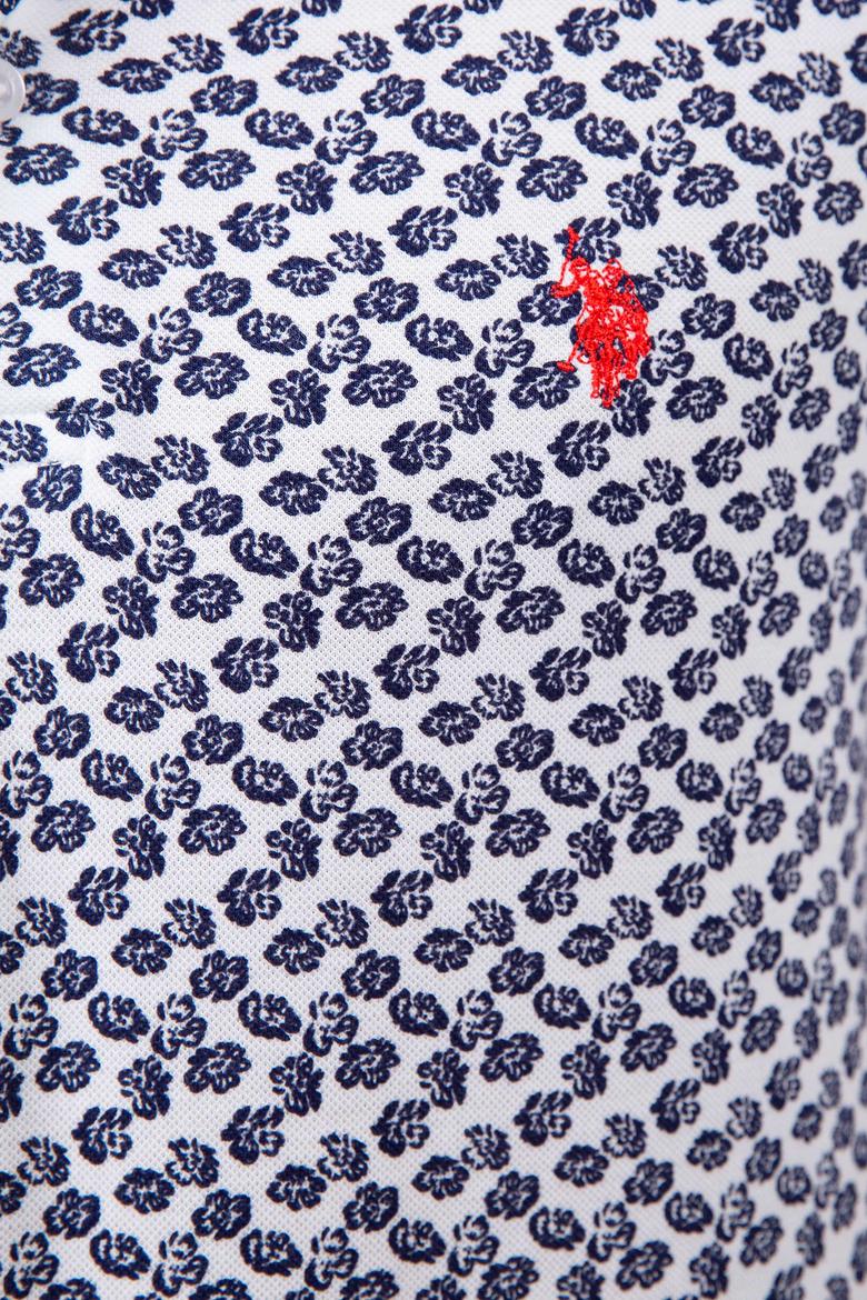 Erkek Beyaz Polo Yaka T-Shirt - 50206196019